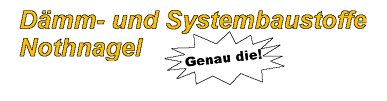 Logo Nothnagel Dämm- und Systembaustoffe